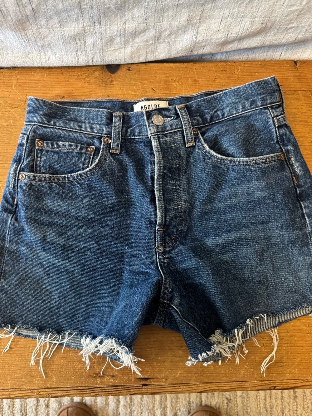 Agolde Parker Long Shorts
